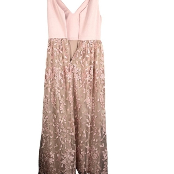 ADRIANNA PAPELL Embellished Tulle Dress - Picture 8 of 9